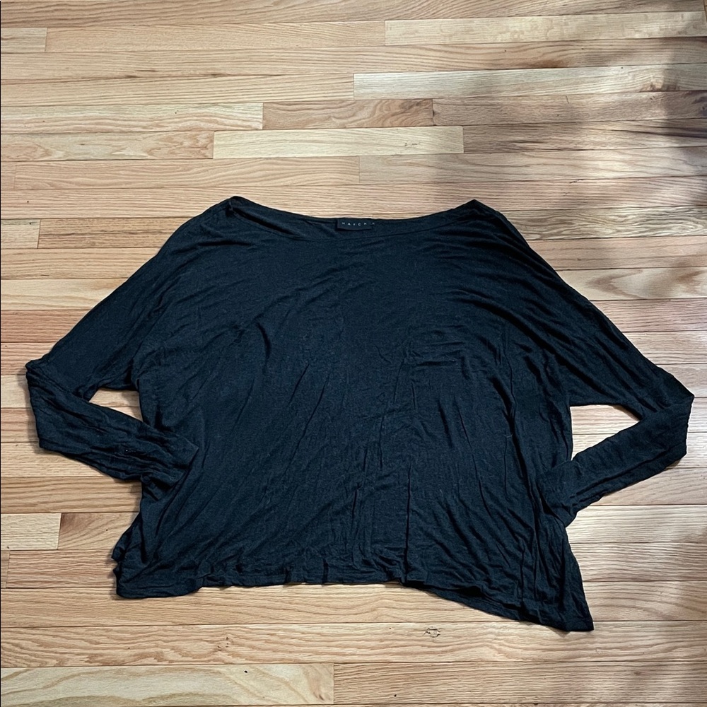 Hatch Black Long Sleeve Women's Top